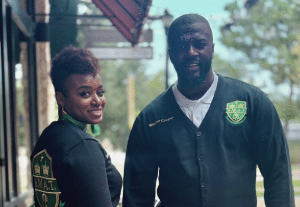 Green Black Clean Minimal Personal Fashion Cover Podcast